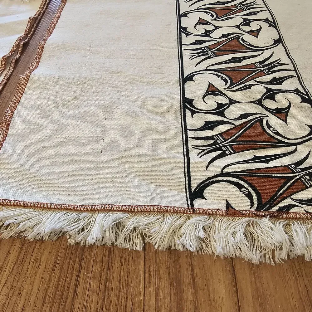 Desert Sunset Southwest Pueblo Inspired Table Runner and 6 Place Mats